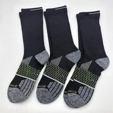 BOMBAS 3 pairs Men's honeycomb Golf Calf Socks Honeycomb Size L 9.5-13 Hex Tec