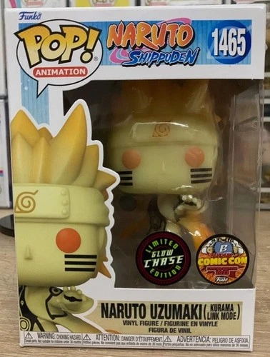 Funko Pop! Animation Vinyl Chase Naruto Uzumaki Kurama Link Mode #1465