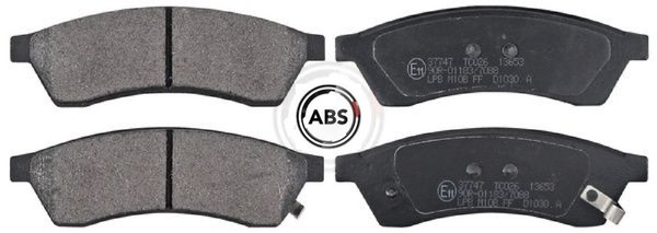 A.B.S. 37747 Bremsbelagsatz FüR Scheibenbremse Bremsbelagsatz FüR Chevrolet-image