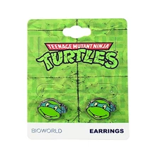 Teenage Mutant Ninja Turtles Leonardo Stud Earrings
