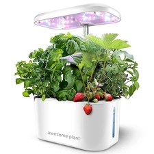 6Pro Hydroponics Growing System Kit (6 Pods), Indoor Garden Kit with 3L Water...