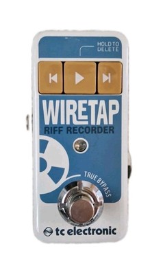 TC Electronic WIRETAP RIFF RECORDER Pedal 