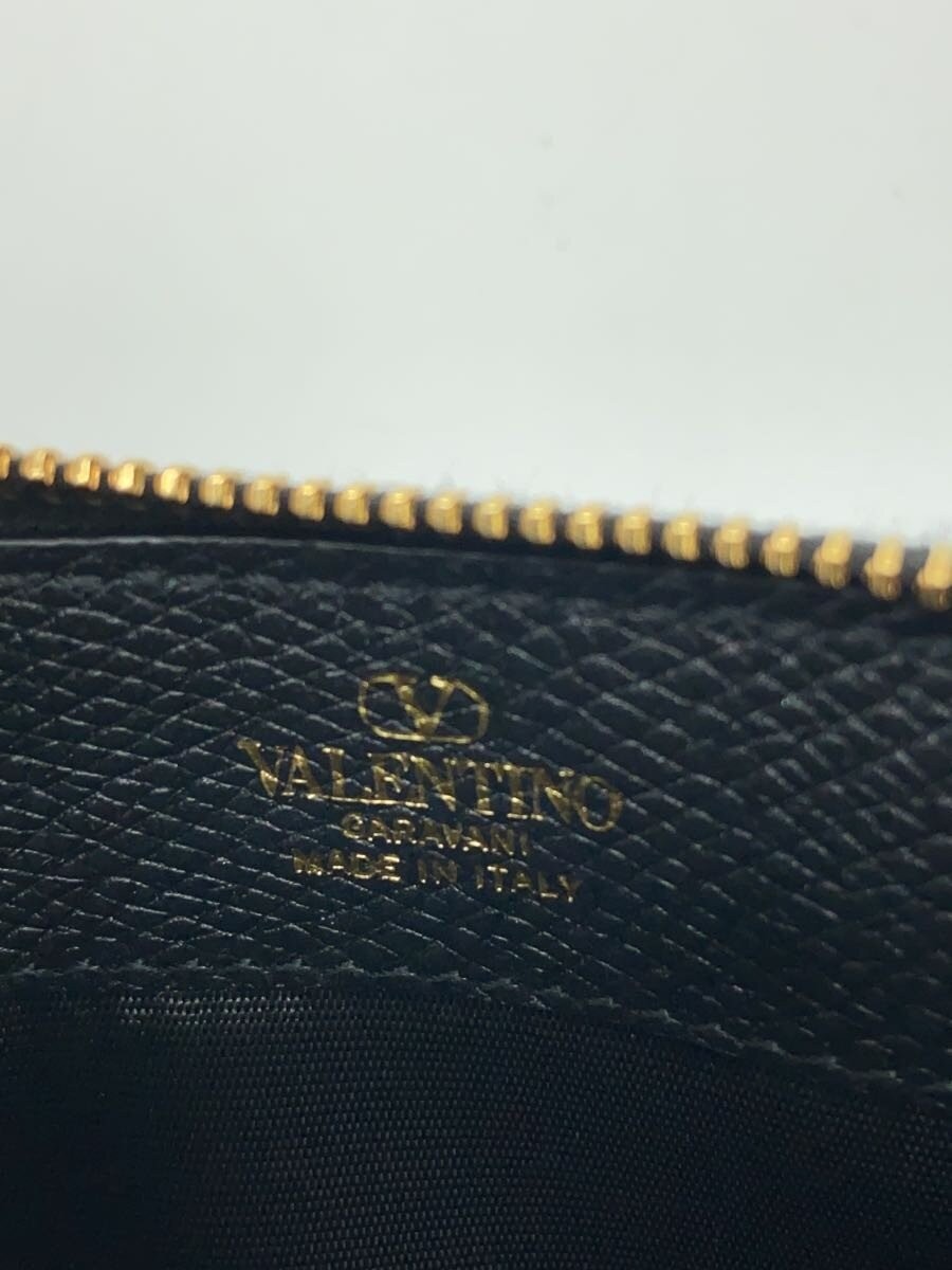 VALENTINO Card Case Black Plain Men's thumbnail 3