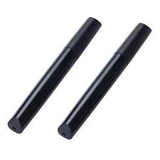 Portable Travel Toothbrush Case, Plastic Container Toothbrush Holder 2 Black