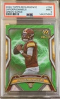 2024 Topps Resurgence - Rookies Jayden Daniels #196 Green Surge Refractor PSA 9