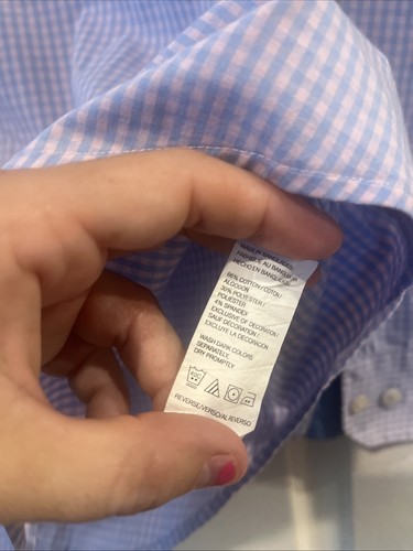 Men’s IZoD Non Iron Stretch Long Sleeve Button Up Size Medium - Picture 5 of 5