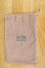 Vintage STEUBEN Art Glass Crystal Storage Bag Drawstring Pouch 9.5" by 6.25"