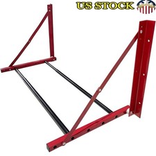 Foldable Tire Rack Wall Mount Adjustable Storage Heavy Duty Steel 4 Tires New