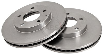 2x Bremsscheibe A.B.S. 16524 für XEDOS MAZDA TA MPV LW 2 LWEW 24V LW3W TA3P TA5P