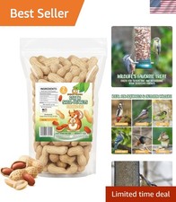 2 lb Raw Peanuts in Shell for Wildlife - All-Natural Nutritious Feed