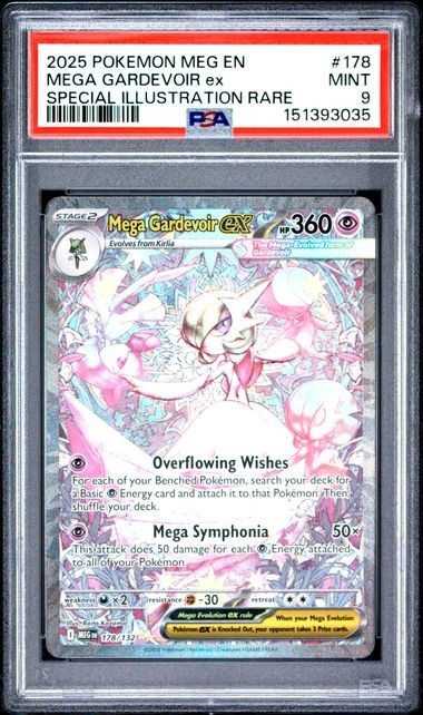 Mega Gardevoir ex 178/132 Me01: Mega Evolution Holo for sale