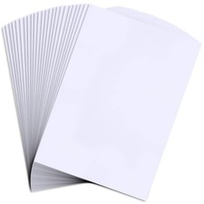 20Pcs Vinyl Siding Repair Kit Self-Adhesive Waterproof Glossy PVC White