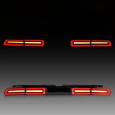 Smoked Led Tail Lights For Dodge Challenger 2008-2014 Wsequential Turn Signal Smoked Led Tail Lights For Dodge Challenger 2008-2014 Wsequential Turn Signal
