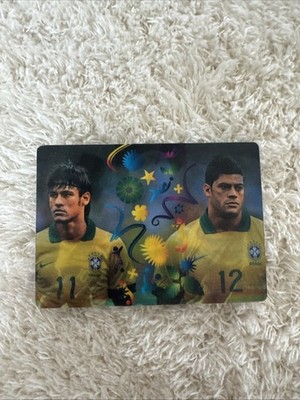 Panini Adrenalyn World Cup 2014 Neymar/Hulk Double Trouble 3D Brazil