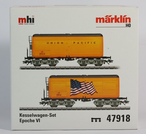Märklin 47918 2-tlg. Kesselwagen-Set Union Pacific (UP) Ep. VI, Neu, OVP! | Condition: Neu
