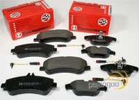 Zimmermann BremsbeläGe Sensoren Vorne + Hinten FüR Mercedes E-Klasse [W211 S211]