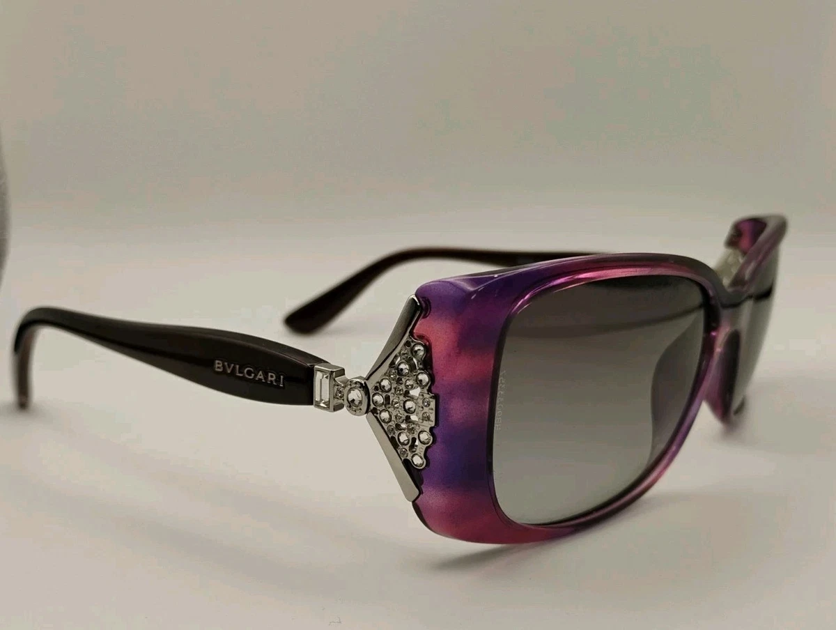 Bvlgari Purple Plastic Frame Sunglasses for Women for sale | eBay