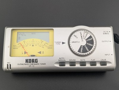 Korg GT-12, Gitarren und Bass Chromatic Tuner