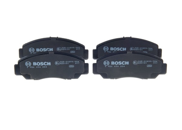 Bremsbelagsatz Scheibenbremse Bosch 0 986 494 884 FüR JC KIA Sorento 1 VAN Crdi-image