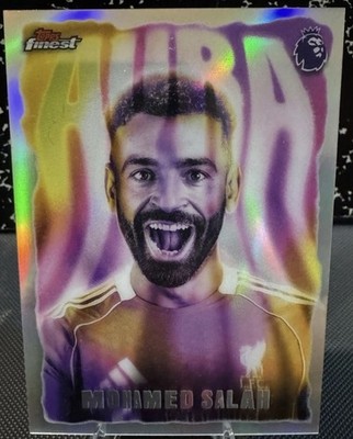 Mohamed Salah Aura Case Hit - Topps Finest Premier League 2025-26 Liverpool SSP