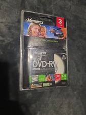 Memorex 3 Pack 2x Mini Dischi DVD-RW Con Custodie Jewel 1.4 GB - NUOVO Sigillato