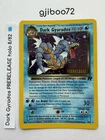 Pokemon Dark Gyarados 8/82 WotC Team Rocket Prerelease Holo Rare Promo NM - NP