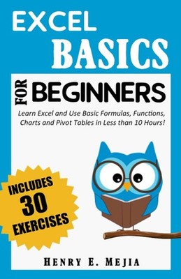 EXCEL BASICS FOR BEGINNERS: Learn Excel and Use Basic Formulas, Functions, Char