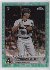2022 Topps Chrome Aqua Wave Refractor 41/199 Stuart Fairchild #156 0hk3