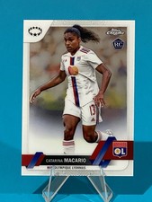2022-23 Topps Chrome Catarina Macario Rookie Card #85 Olympique Lyonnais RC. rookie card picture