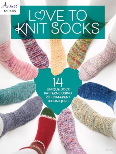 Love to Knit Socks: 14 Unique Sock Patterns Using 20+ Different Techniques (Annie's Knitting) - Image 3