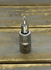 Snap-On 1/4" Drive Tamper Torx Plus TB15 Bit Socket TTXIOE