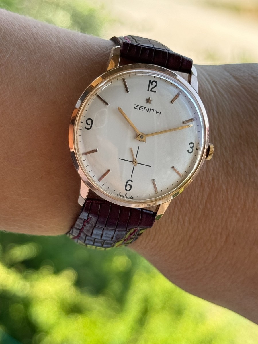 Zenith Stellina Manual Watch Cal.2531 Mens 35mm Swiss Made Service