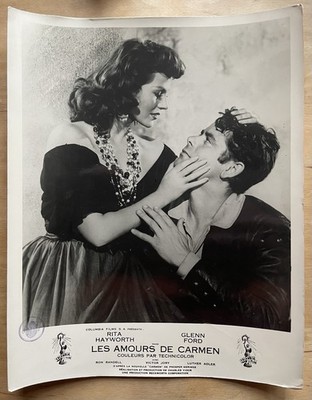 RITA HAYWORTH / Liebesnächte in Sevilla / Seltenes Original- EA-Aushangfoto