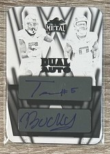 2024 Leaf Metal #DA-28 Traeshon Holden Bucky Irving Black Plate Dual AUTO #1/1