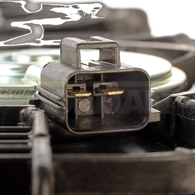 Conjunto de ventilador doble Dorman 620-958 sin controlador para 04-10 Cadillac SRX STS Foto 2 de 4