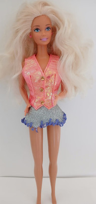 BARBIE VINTAGE PUPPE ROSA #D.4