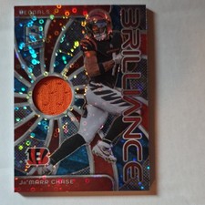 2024 Panini Spectra Brilliance Ja'Marr Chase Bengals Neon Blue Prizm #BRI-JCE /…