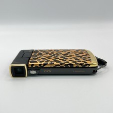 DXG-5COV Full HD CMOS 5MP Camera Camcorder Leopard Print - UNTESTED
