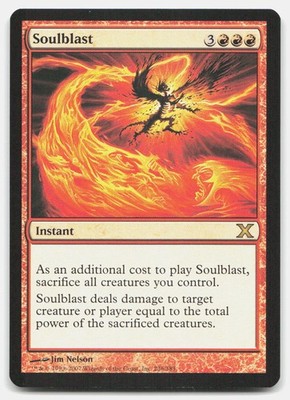 Soulblast 10th Edition Magic: The Gathering Near Mint