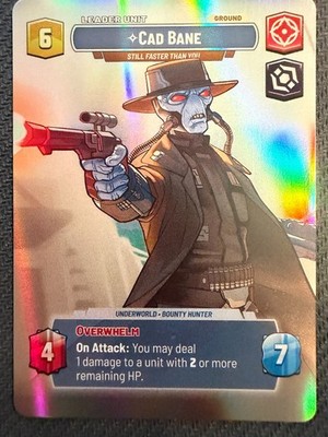 Cad Bane - Still Faster Than You #777  Ashes of the Empire - Near Mint condition