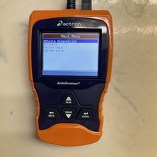 Actron Autoscanner Cp9670 Obdii  Tested