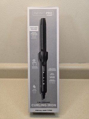 CONAIR INFINITIPRO 1'' Ceramic Curling Iron Black CD407