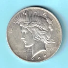 SILVER 1923 P PEACE SILVER DOLLAR UNGRADED - BEAUTIFUL COIN