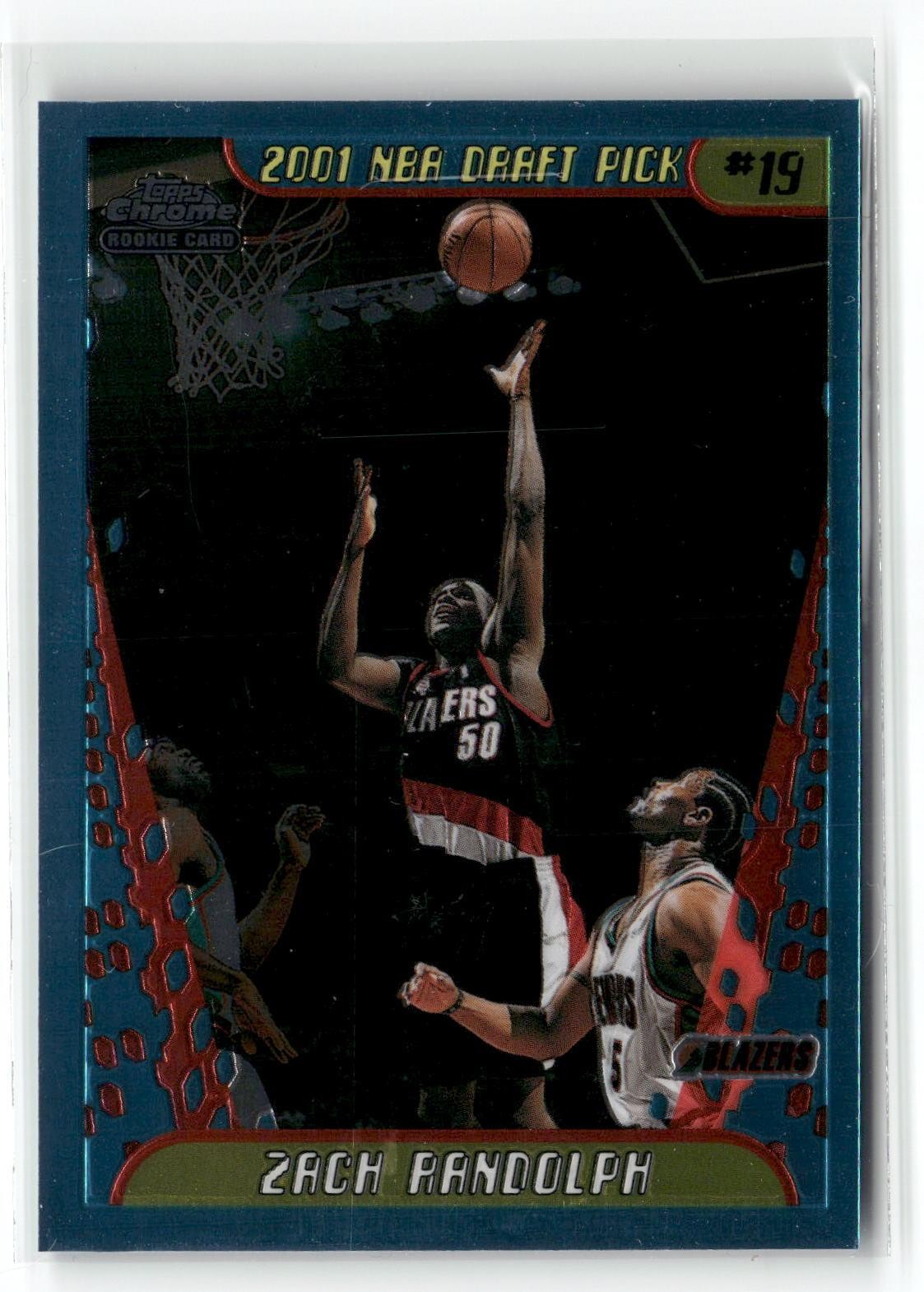 2001-02 Topps Chrome #147 Zach Randolph