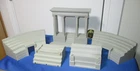 VINTAGE 1959-62 MARX BEN HUR COLOSSEUM PLAYSET PARTS