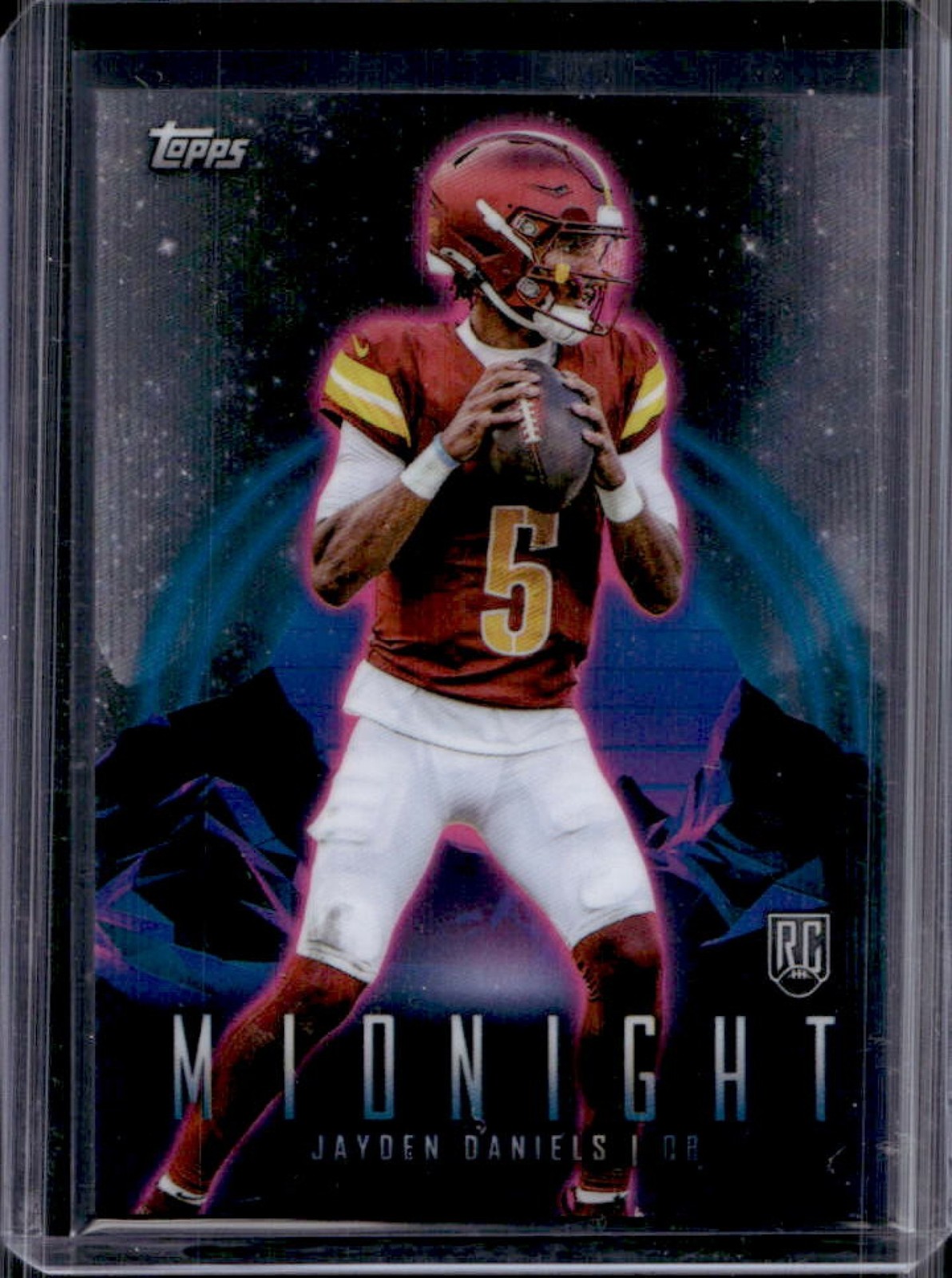 2024 Topps Midnight Jayden Daniels RC Rookie #97 Commanders