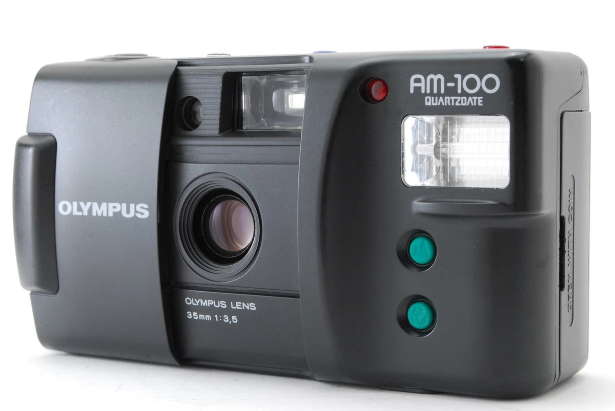 【動作確認済】 Olympus AM-100 F0116-333-11v p Olympus AM-100 Point and Shoot Camera Auto Flash Fully Automatic