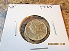 1935 MERCURY SILVER DIME VF    NB