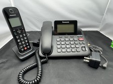 Panasonic KX-TGF850 Black 2 In 1 Corded / Cordless Phone - 2 Way Recording