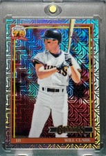 WILL CLARK RARE MOJO REFRACTOR CHROME SPORTS CARD GIANTS MINT